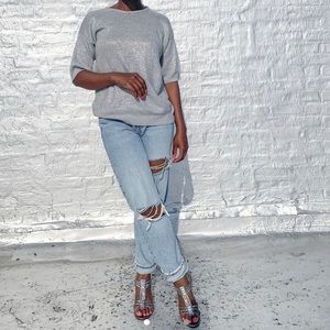 Cute sparkly comfortable kitten heel